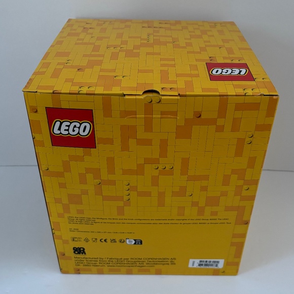 Lego Skeleton Skull Head LARGE Storage Container Toy Organization Bin Stackable - Picture 6 of 8